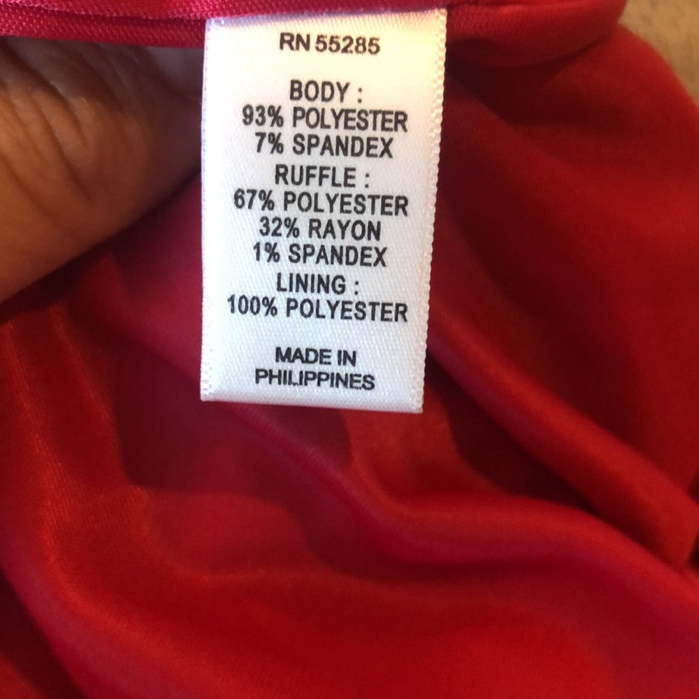 Express Pink Ruffle Dress - Picture 8 of 8